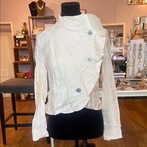 Women’s 2 Free People White Jacket